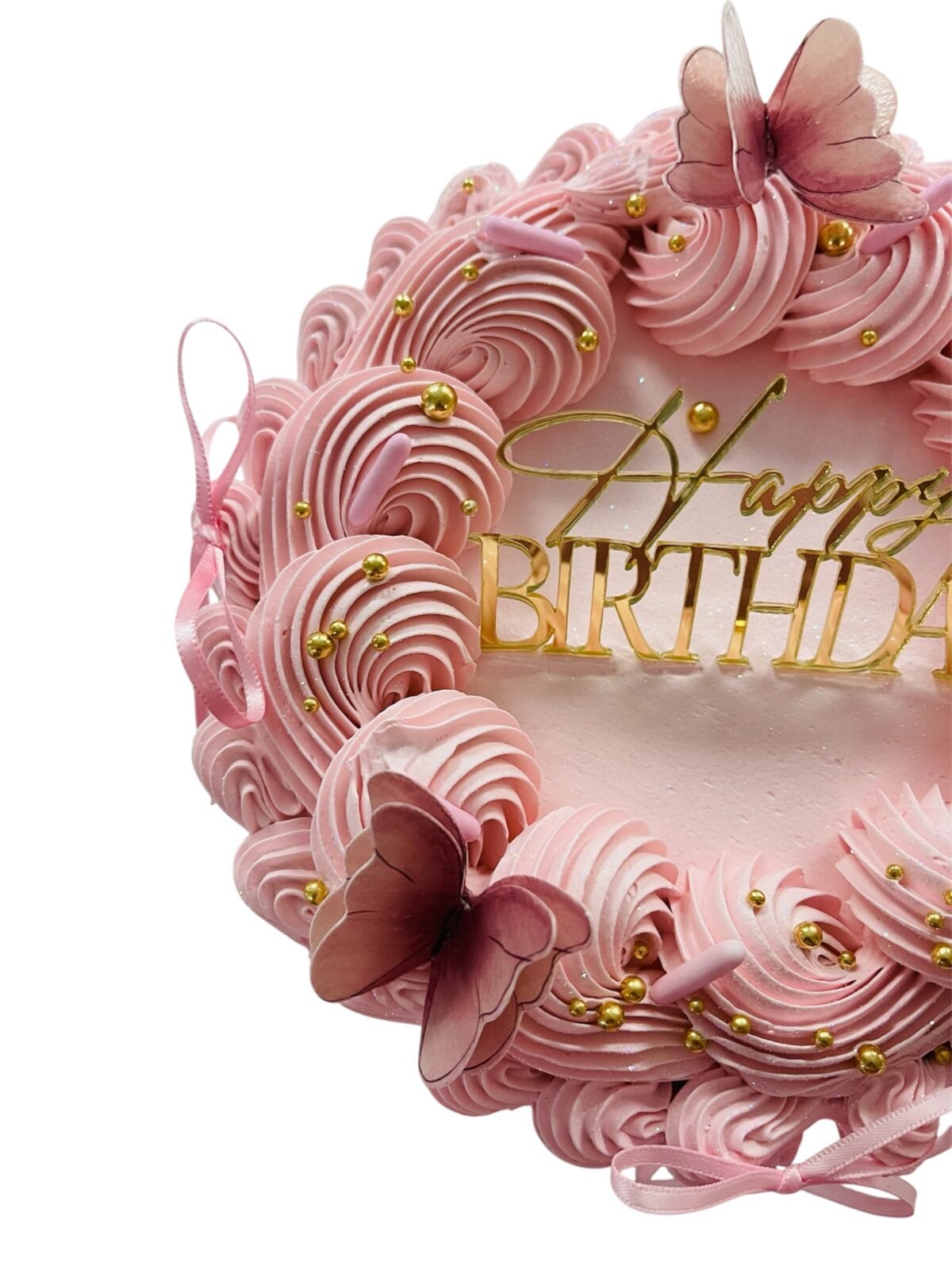 Vintage Butterfly Cake - Image 3